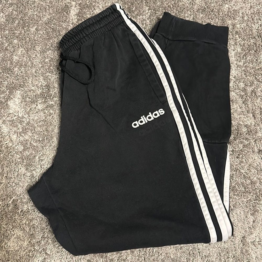 Adidas Joggers Boys Medium Black